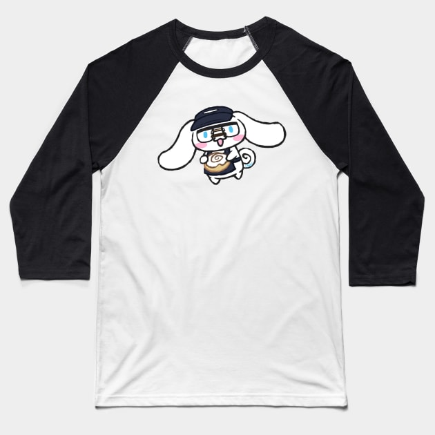 Cinnamon Roll Gene Baseball T-Shirt by IngoPotato